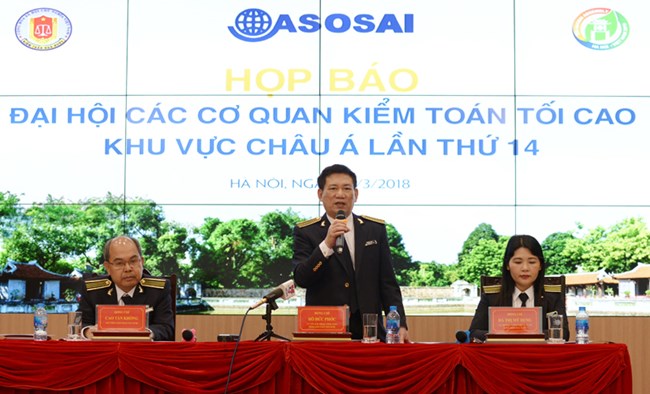 Đại hội ASOSAI 14: Kiểm toán môi trường vì sự phát triển bền vững (30/3/2018)